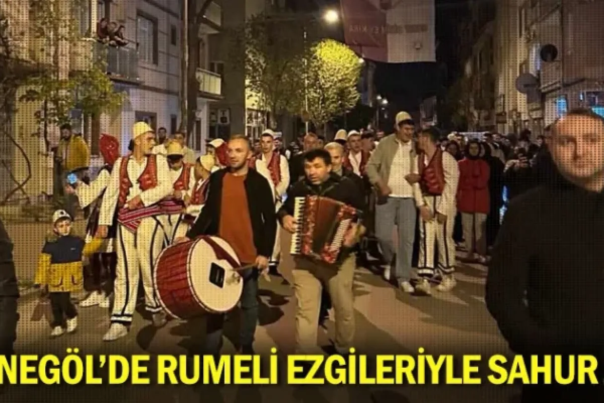 İnegöl'de Rumeli Ezgileriyle Sahur