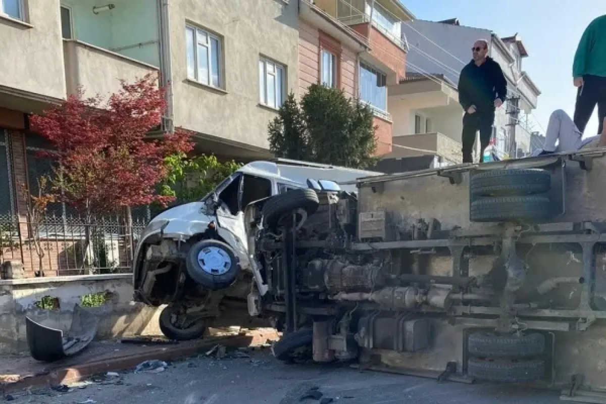 İnegöl güne kazayla uyandı