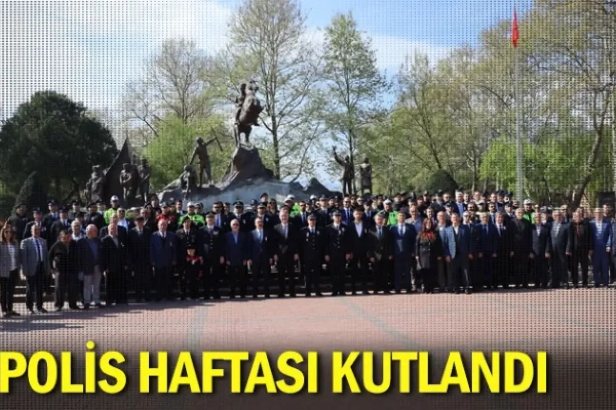 Polis haftası kutlandı