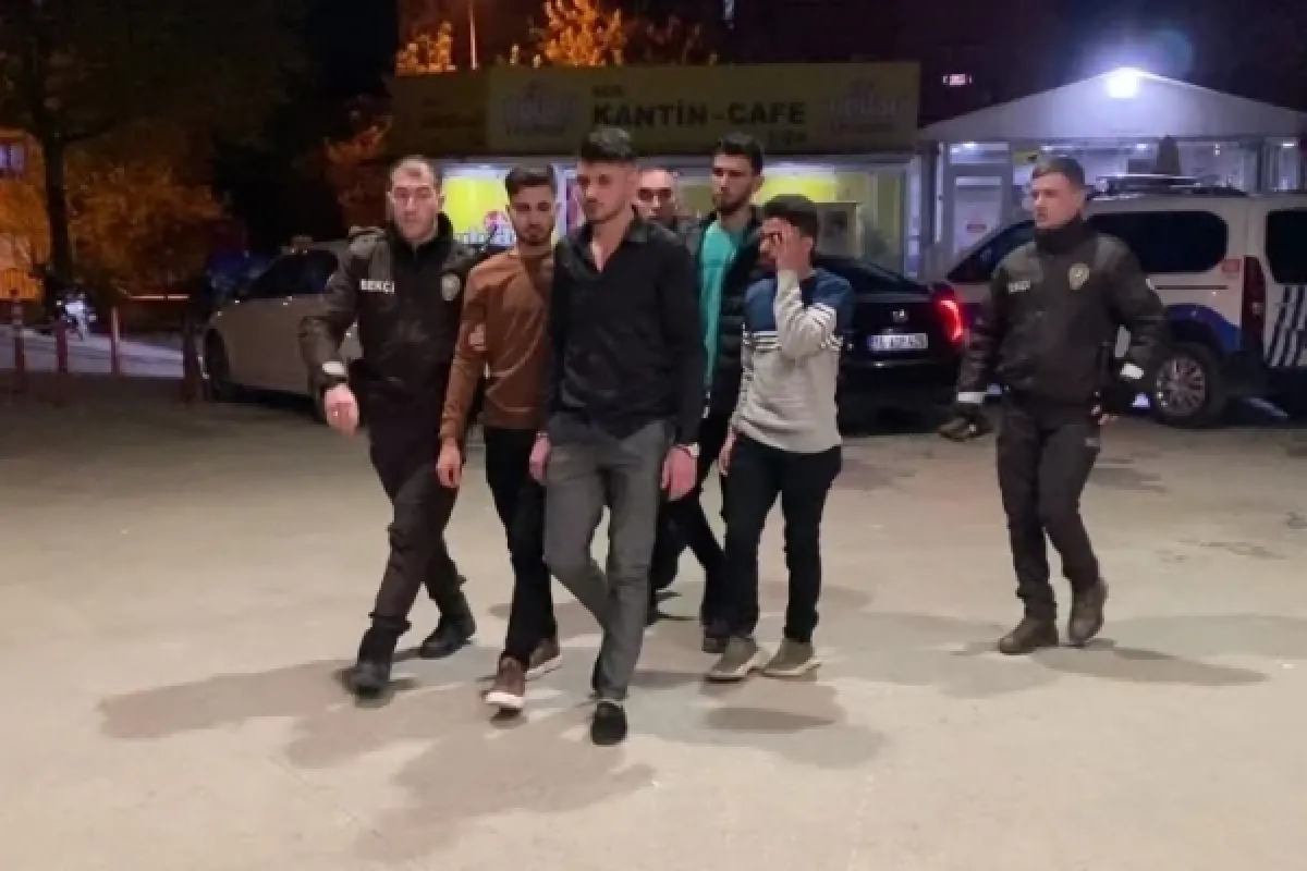 İnegöl'de 4 kaçak göçmen yakalandı