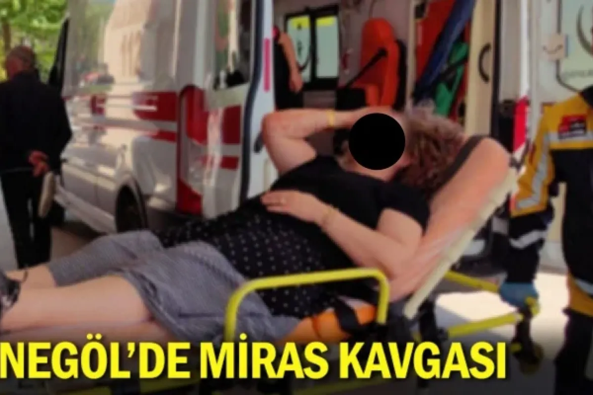 İnegöl'de miras kavgası