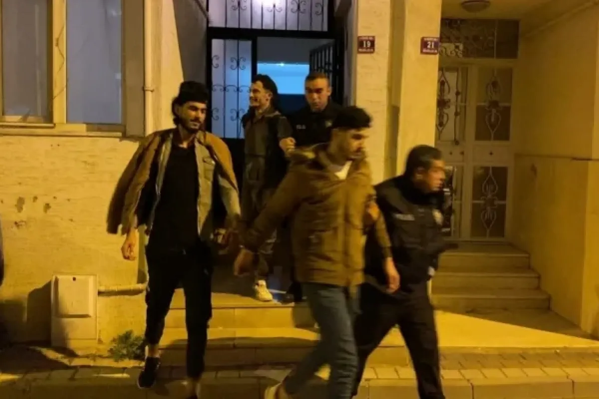 7 kaçak göçmen yakalandı