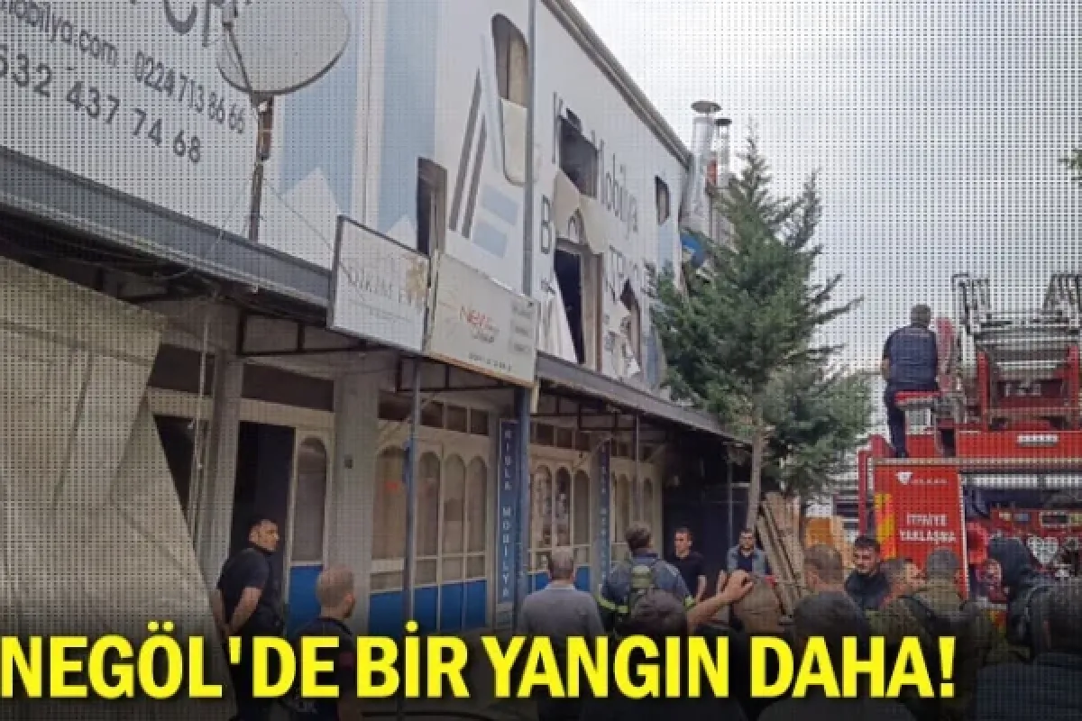İnegöl'de bir yangın daha!