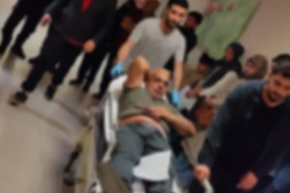 İnegöl'de bıçaklı kavga kamerada