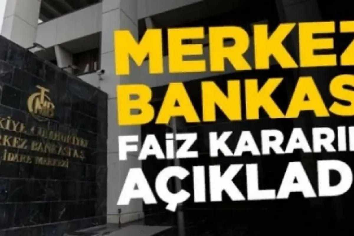 Merkez Bankası faiz kararını açıkladı
