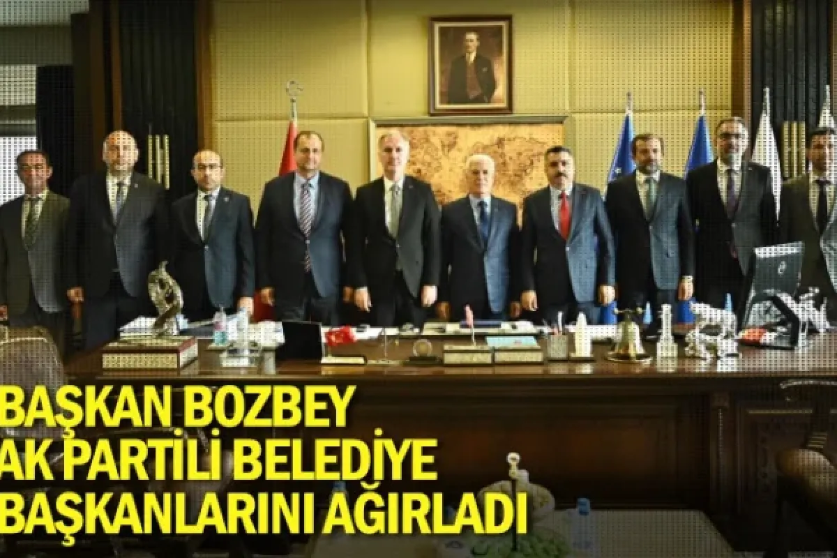 Başkan Bozbey, AK Partili Belediye başkanlarını ağırladı