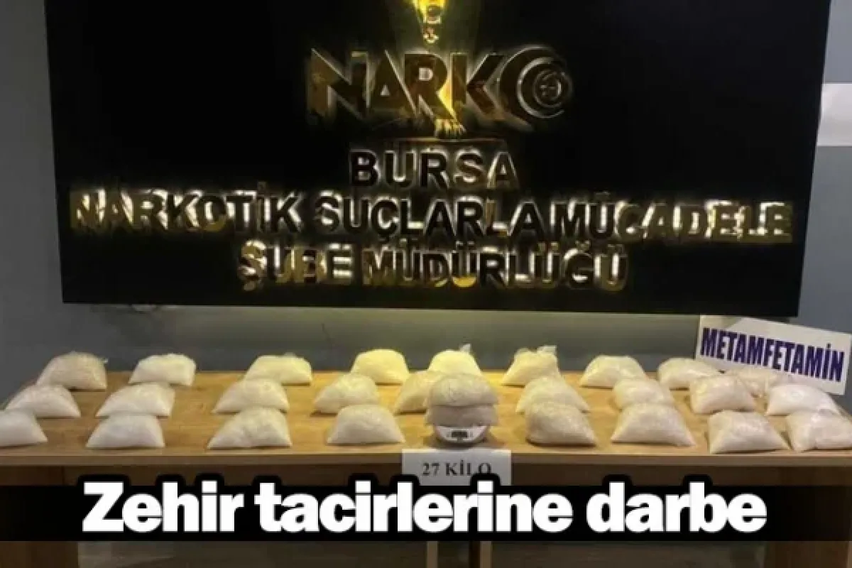 Zehir tacirlerine darbe