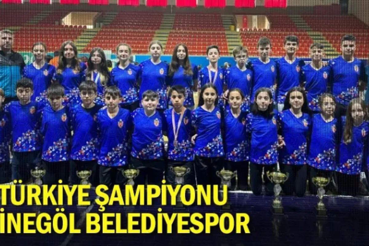 Türkiye Şampiyonu İnegöl Belediyespor