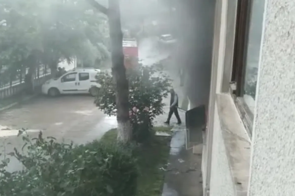 Alanyurt'ta korkutan yangın