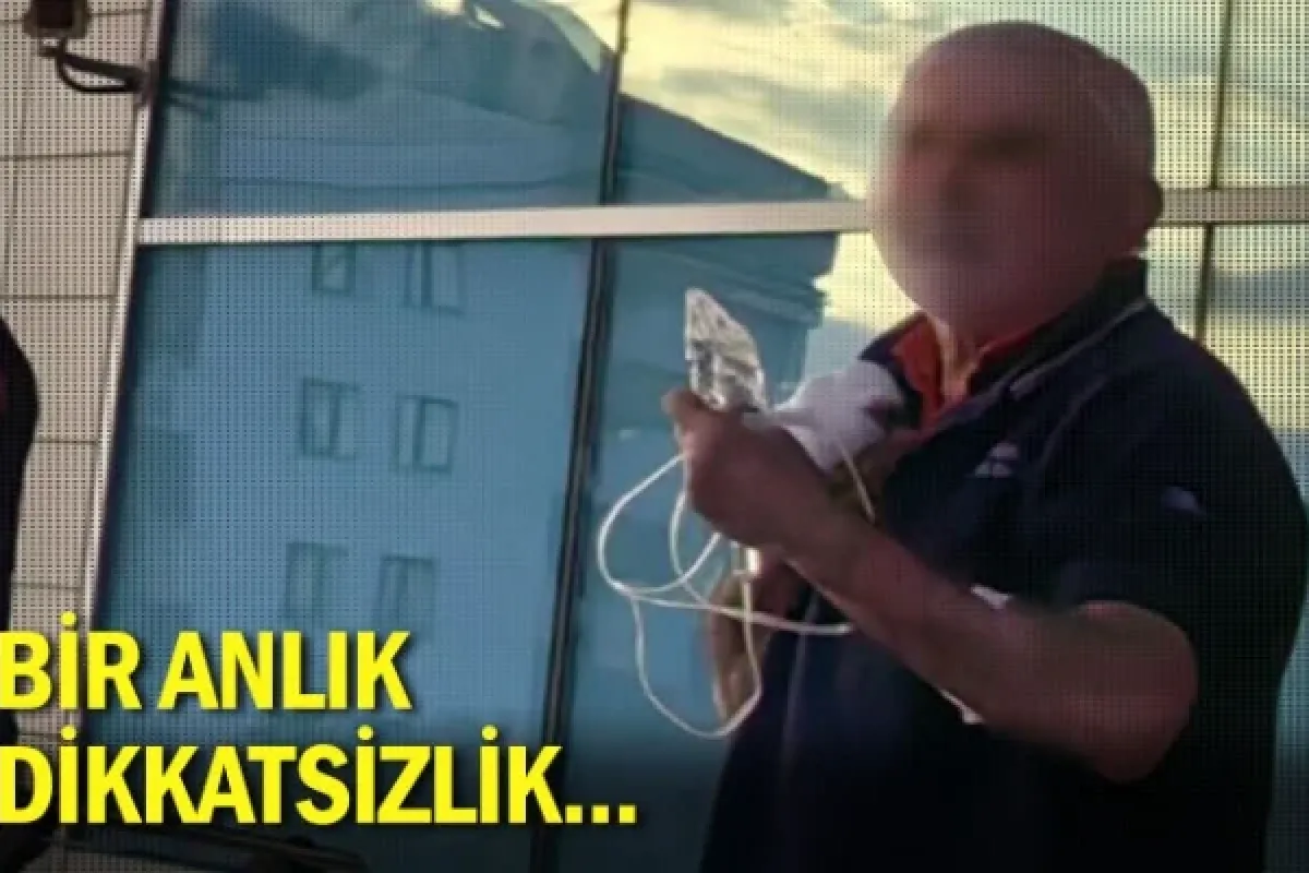 Bir anlık dikkatsizlik...