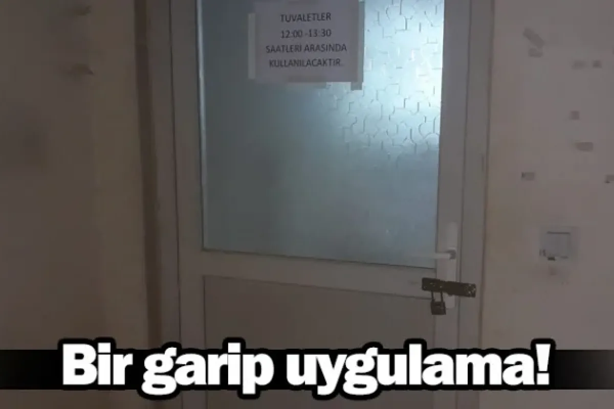 Bir garip uygulama!