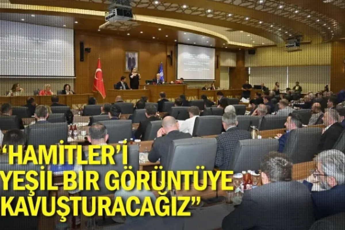 "Hamitler'i yeşil bir görüntüye kavuşturacağız”