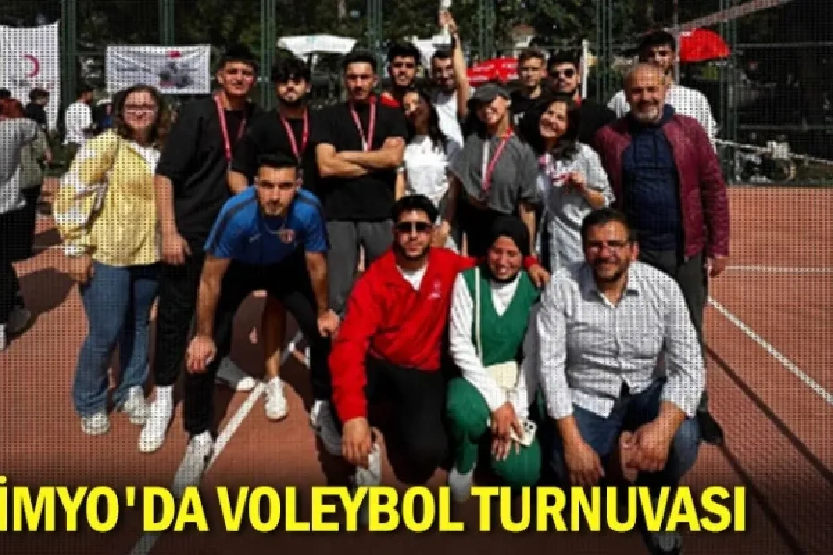 İMYO'da voleybol turnuvası