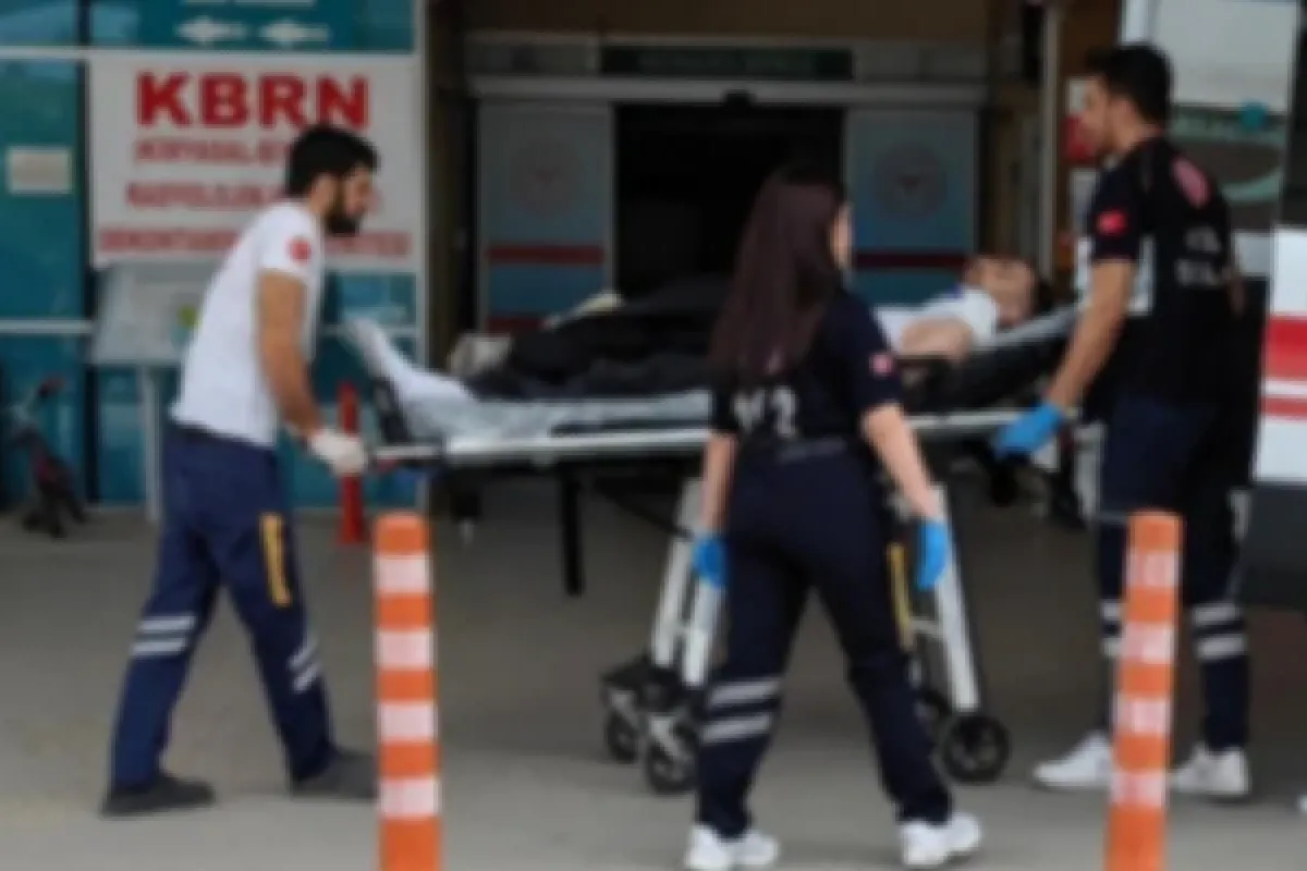 İnegöl'de korkutan kaza