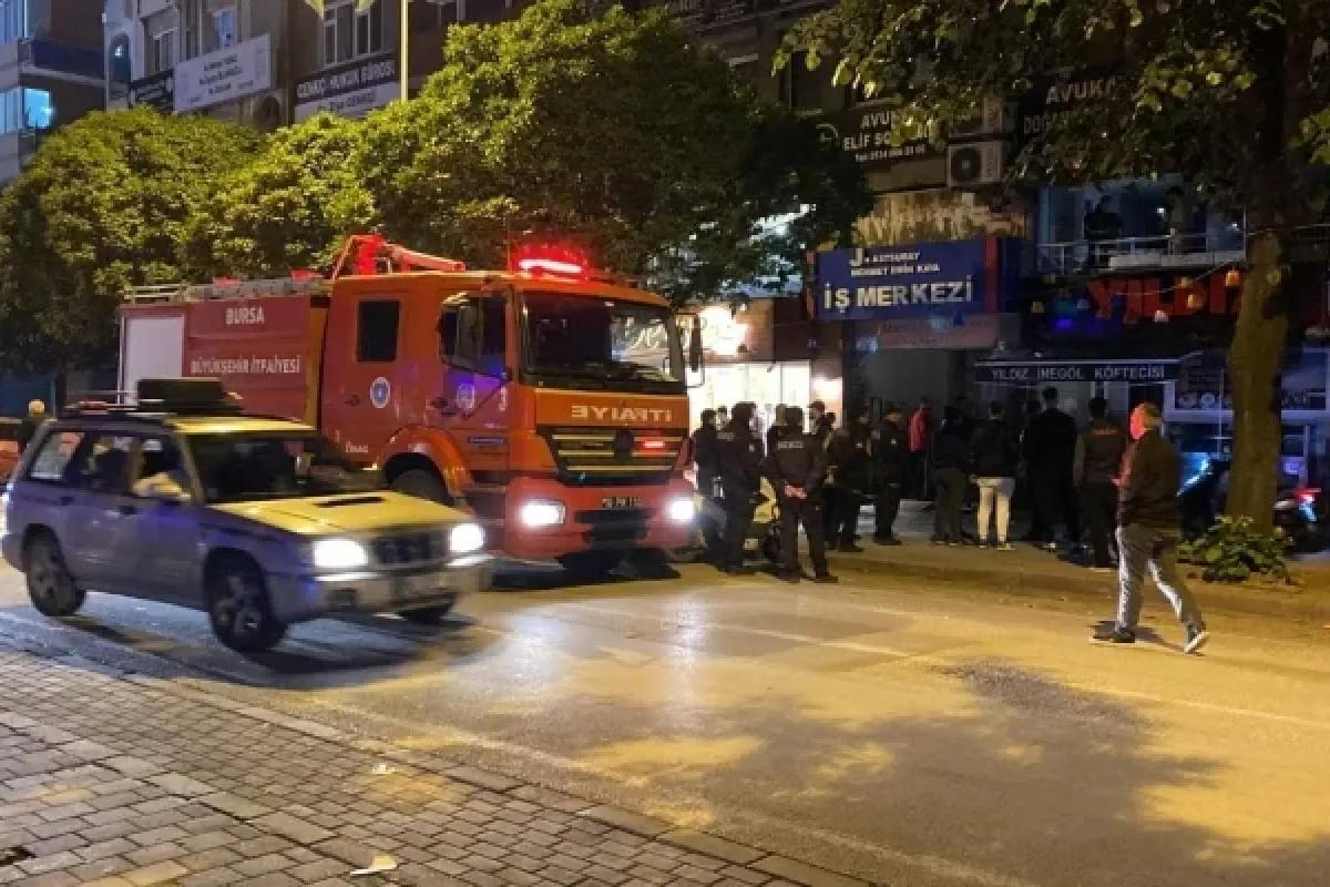 Yangın paniği!