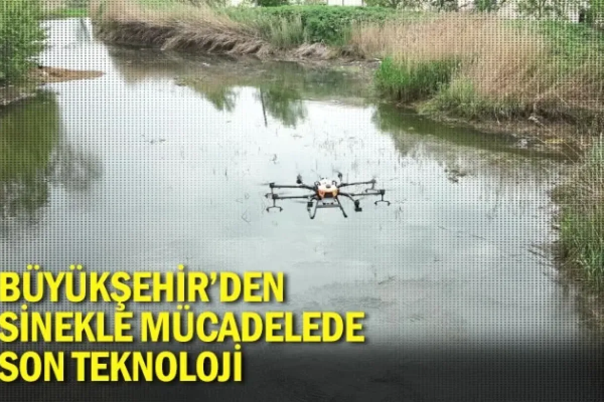 Büyükşehir’den sinekle mücadelede son teknoloji