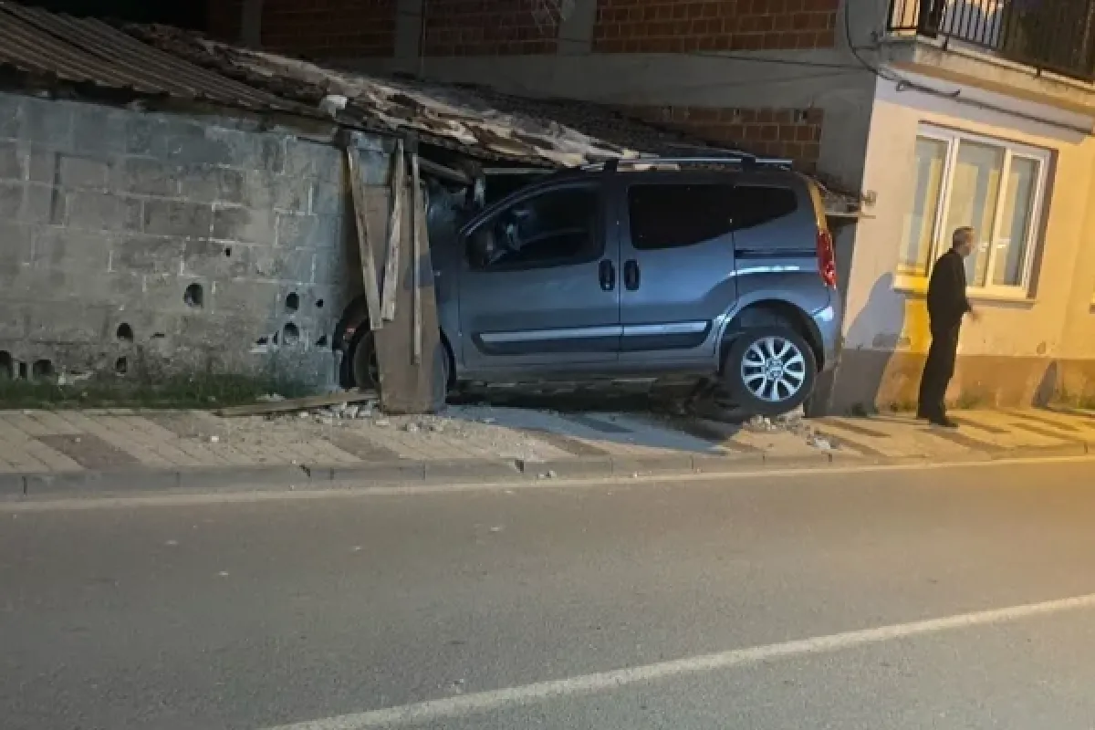 Sevinirken depoya daldı!