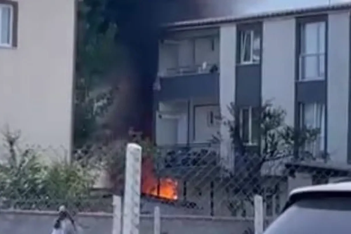 İnegöl'de yangın paniği