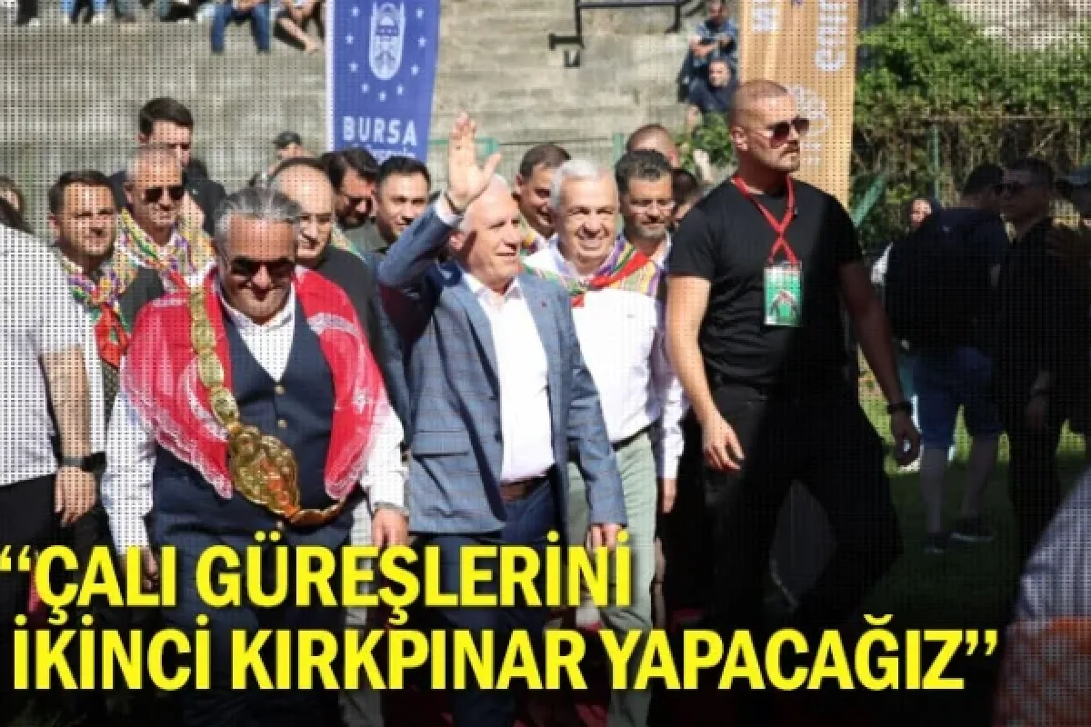 "Çalı güreşlerini ikinci Kırkpınar yapacağız"