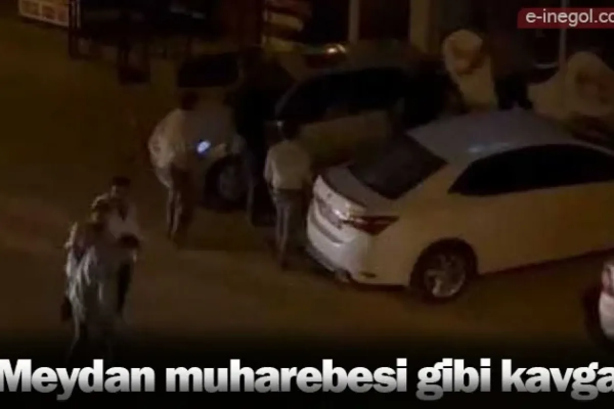 Meydan muharebesi gibi kavga