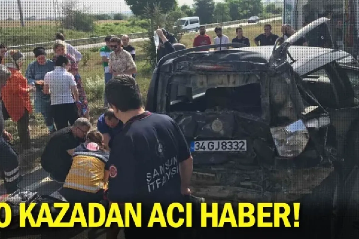 O kazadan acı haber!