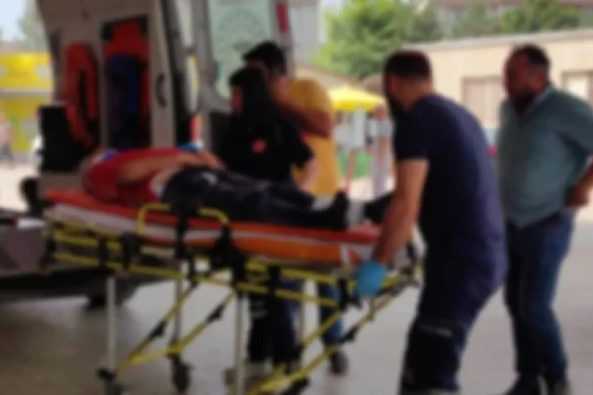 İşçinin Başına Demir Parçası Düştü