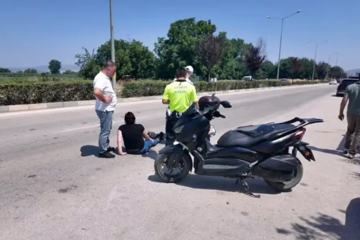 Çevre yolunda kaza
