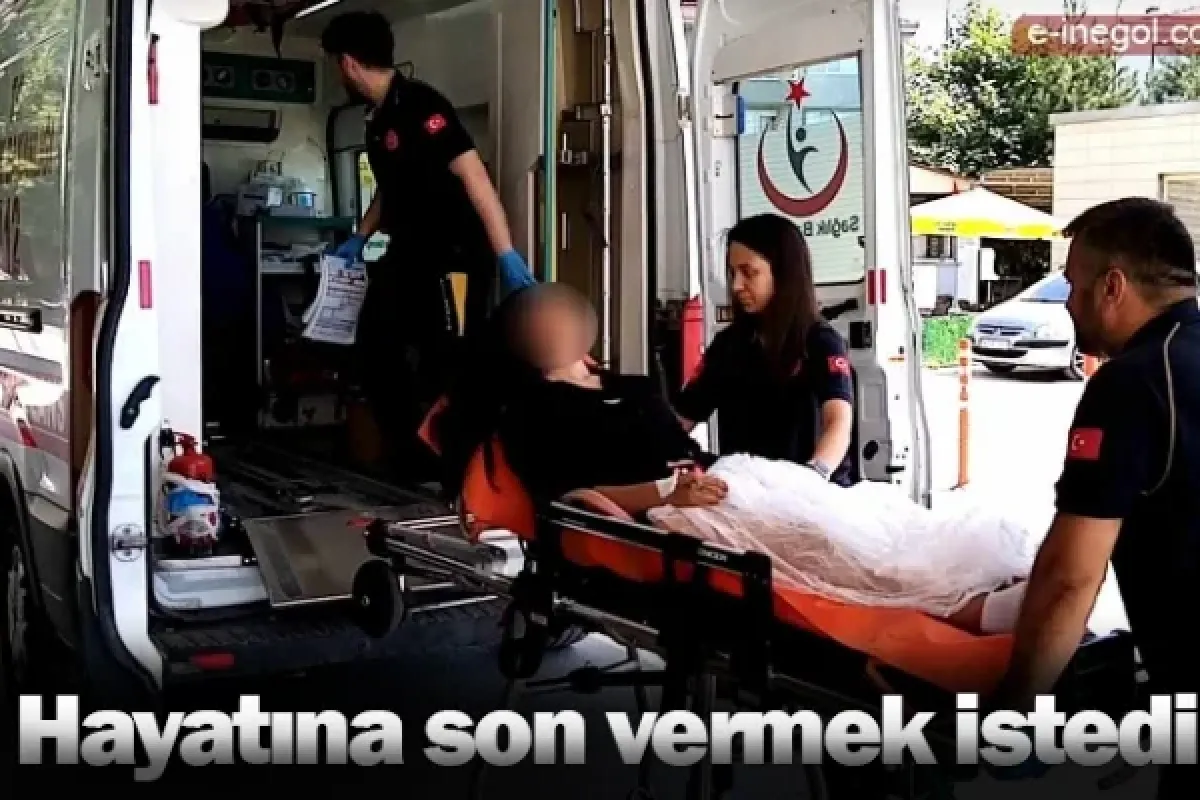 Hayatına son vermek istedi