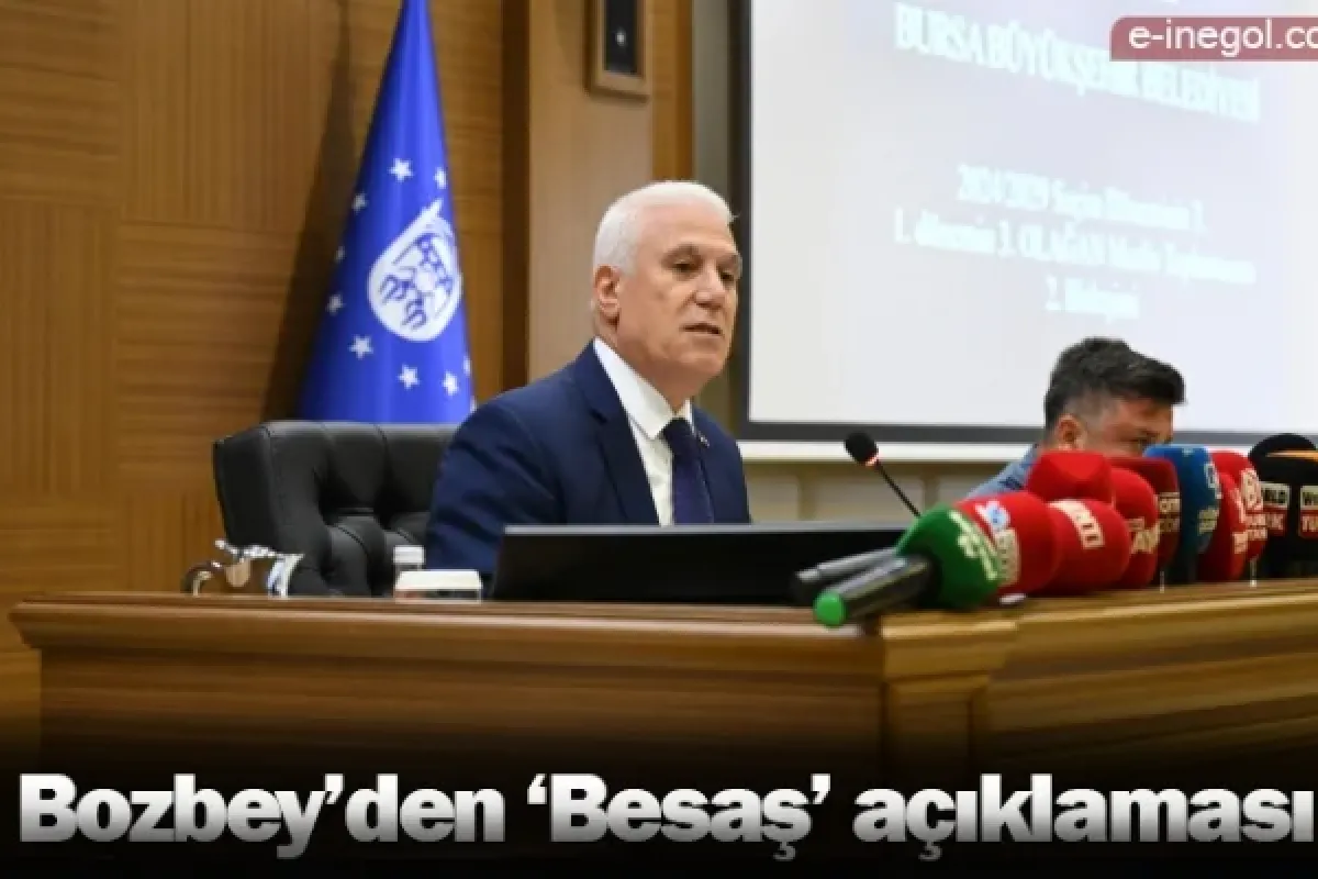 Bozbey’den ‘Besaş’ açıklaması