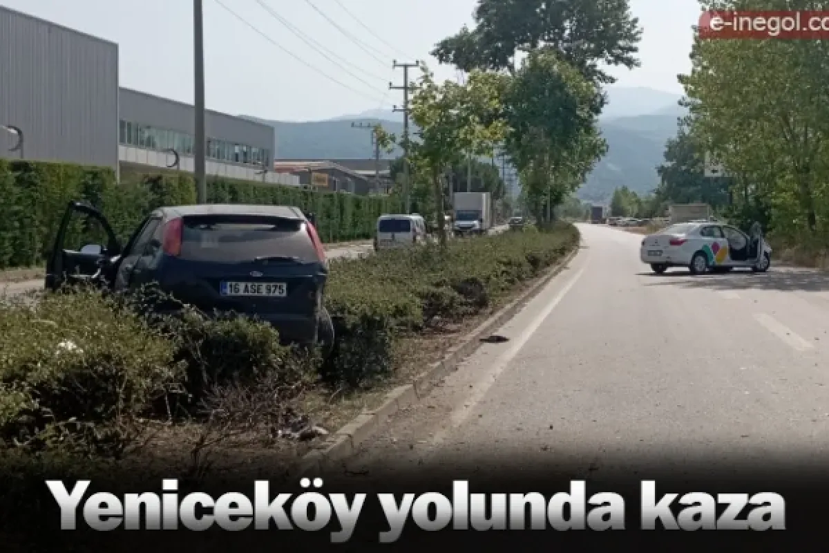 Yeniceköy yolunda kaza