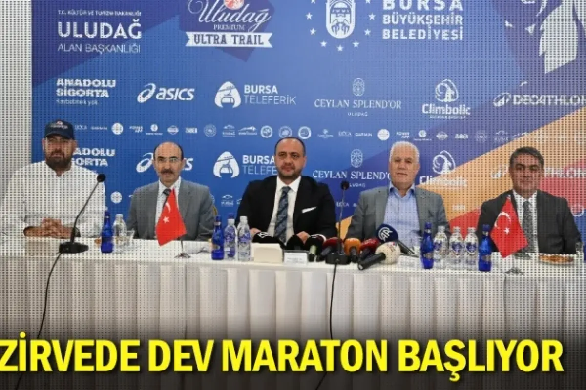 Zirvede dev maraton başlıyor
