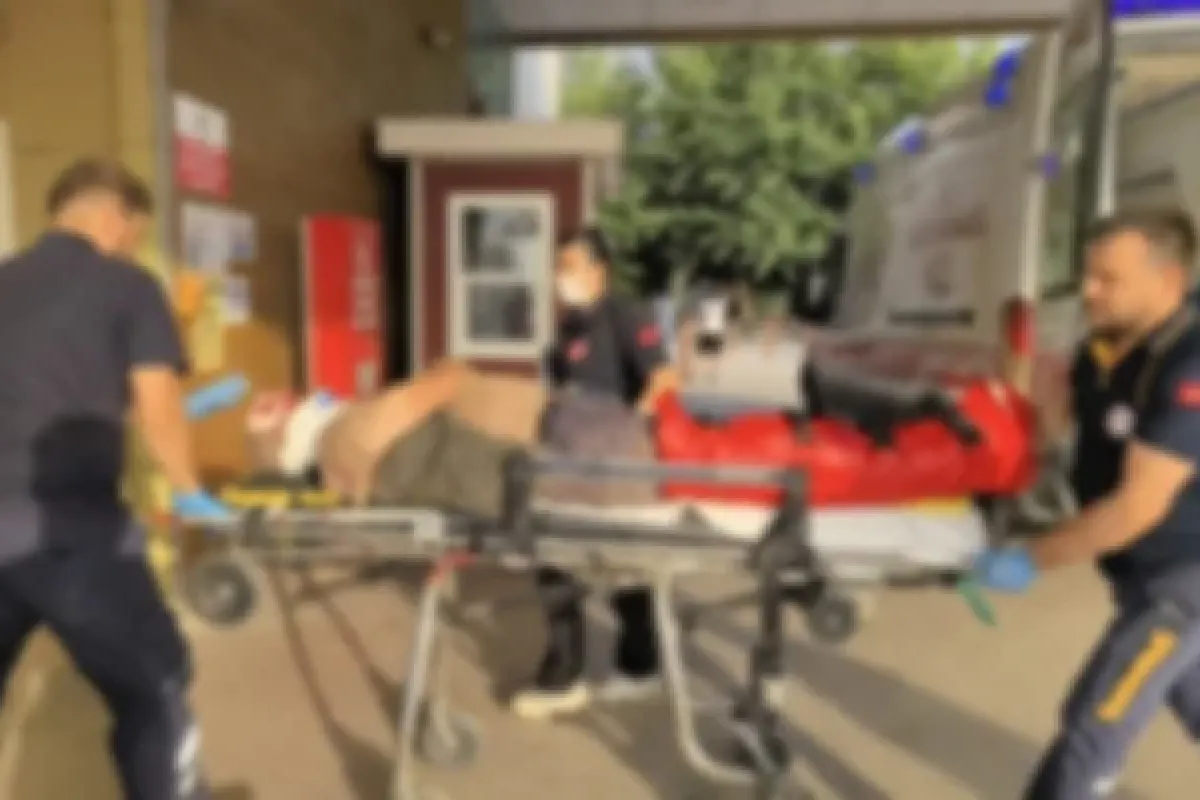 İnegöl'de feci kaza! Üzerinden traktör geçti