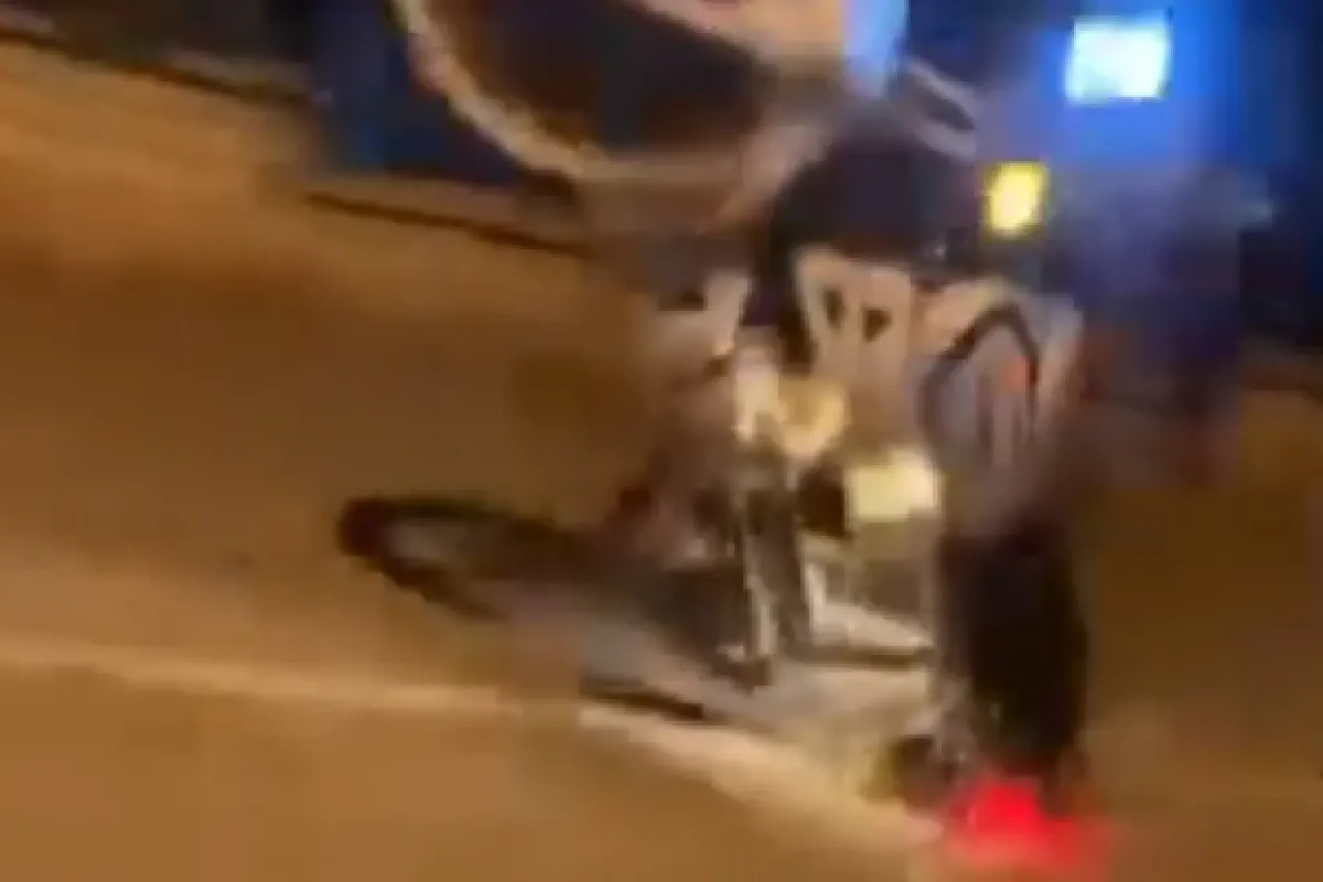 Kaza anı kamerada