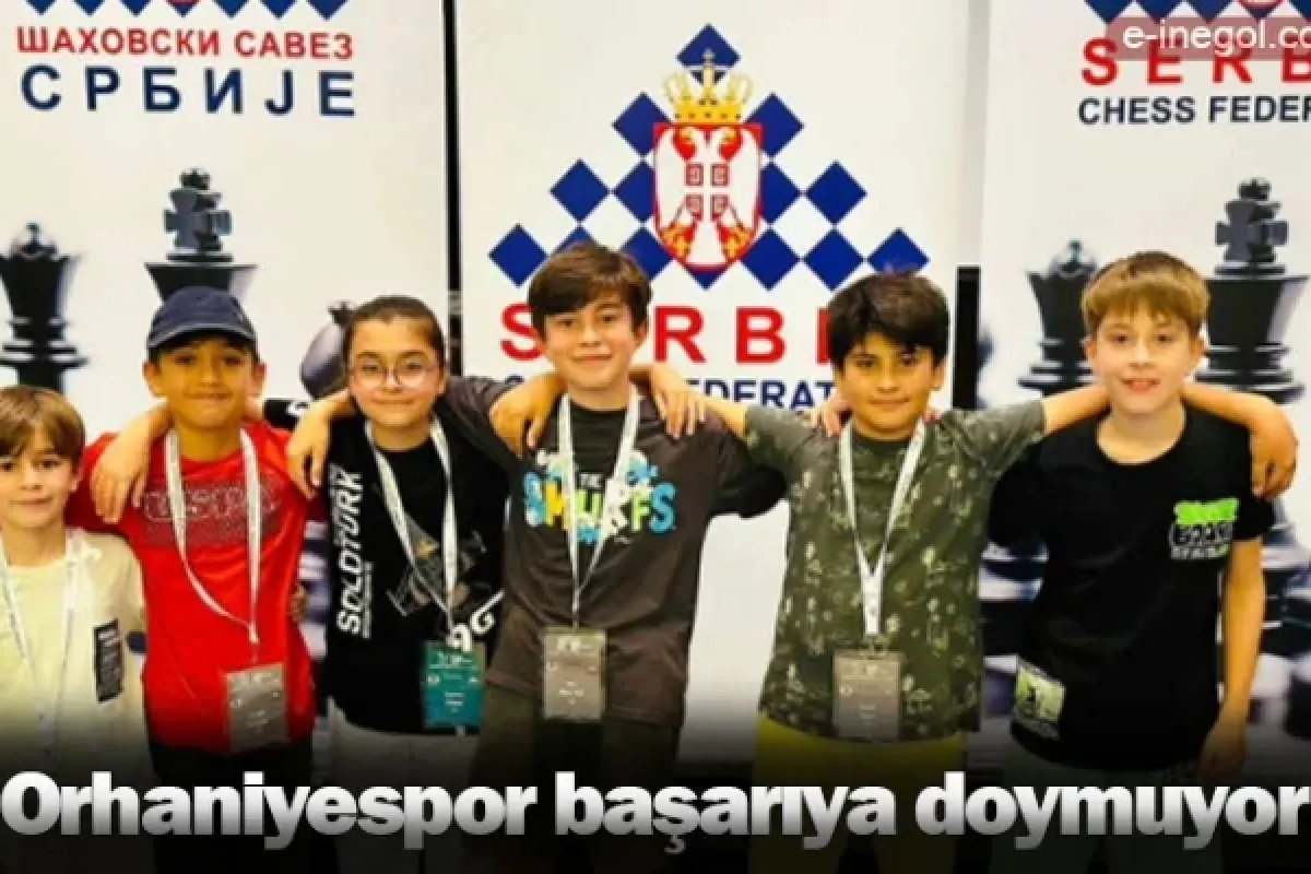 Orhaniyespor başarıya doymuyor