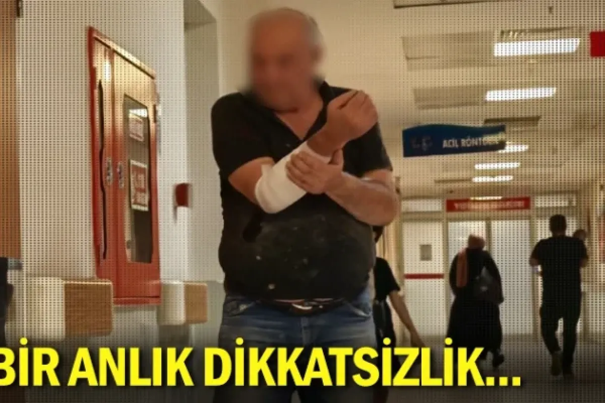 Bir anlık dikkatsizlik...