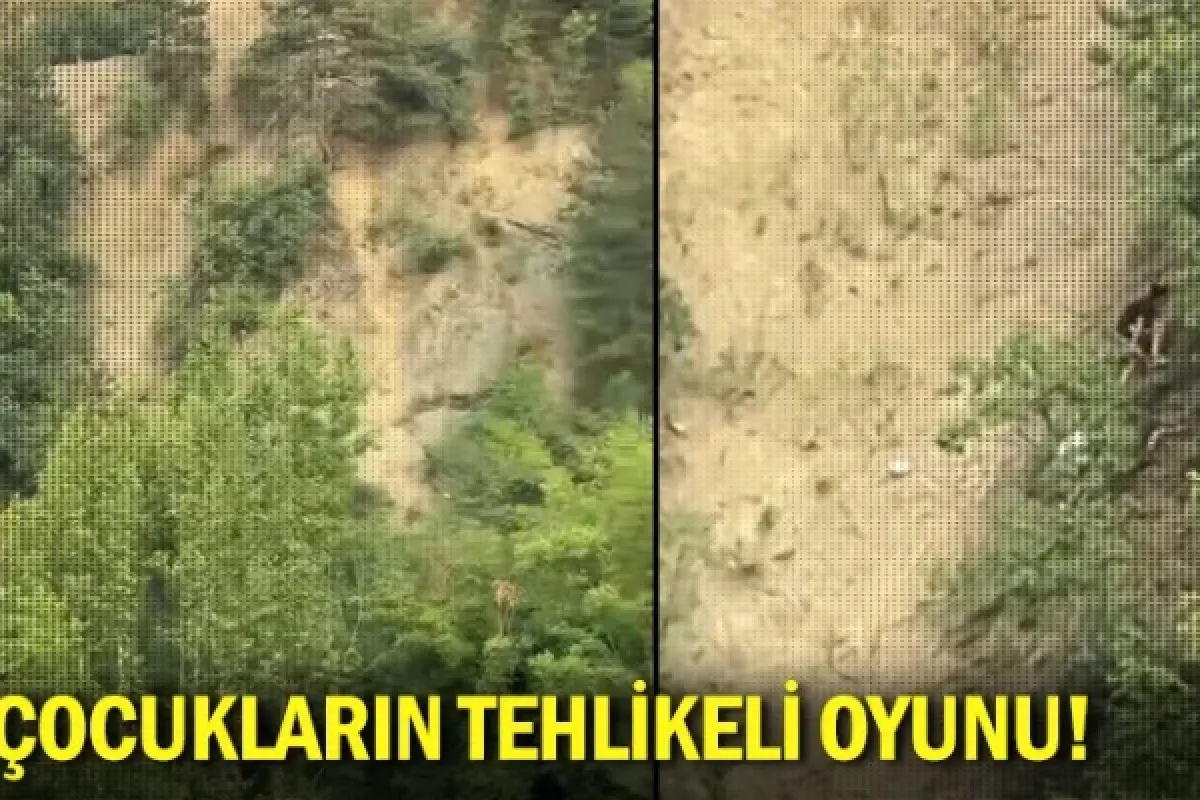 Çocukların tehlikeli oyunu!