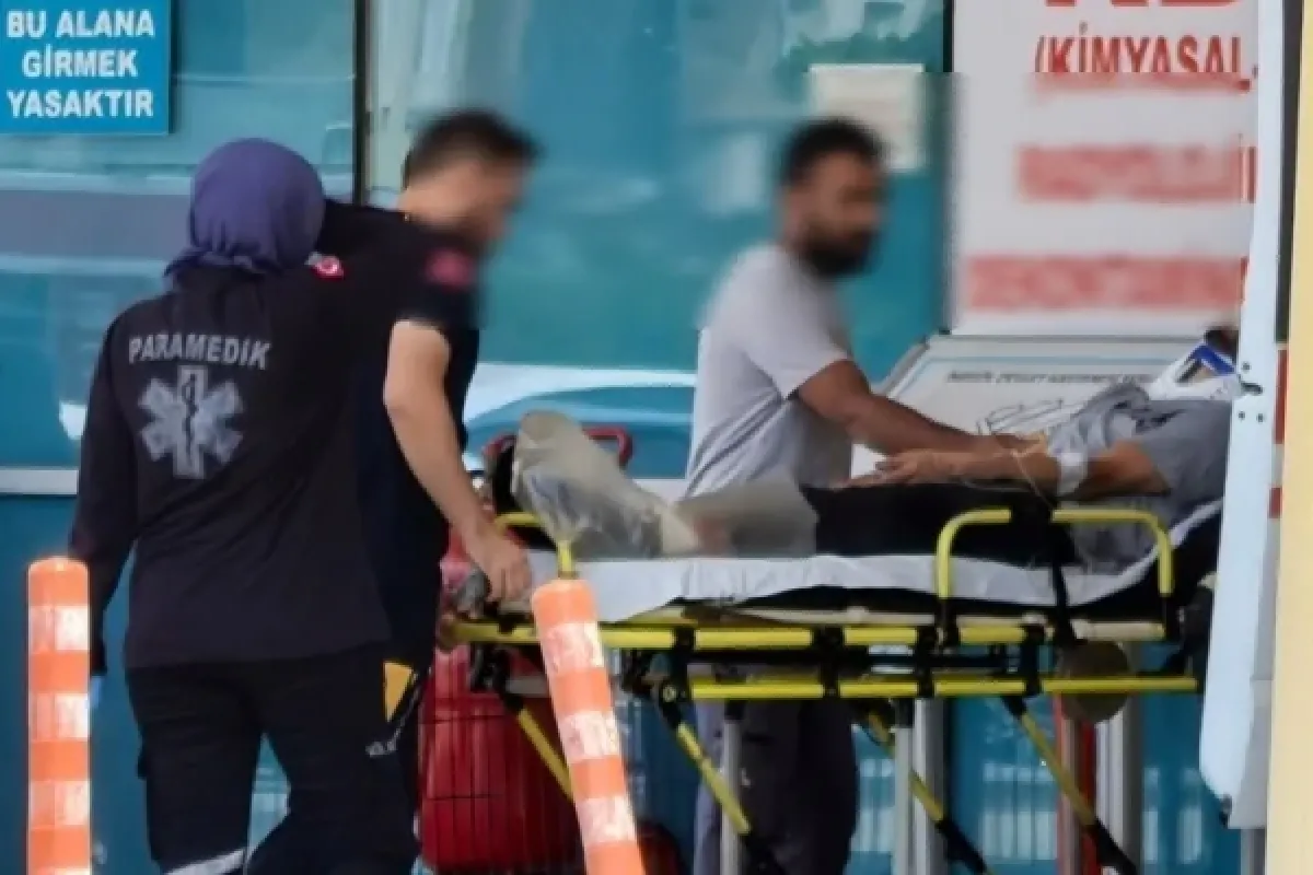 Motosiklet sürücüsü kazada yaralandı