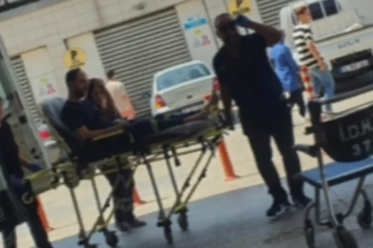 Forklift Ayağının Üzerinden Geçti