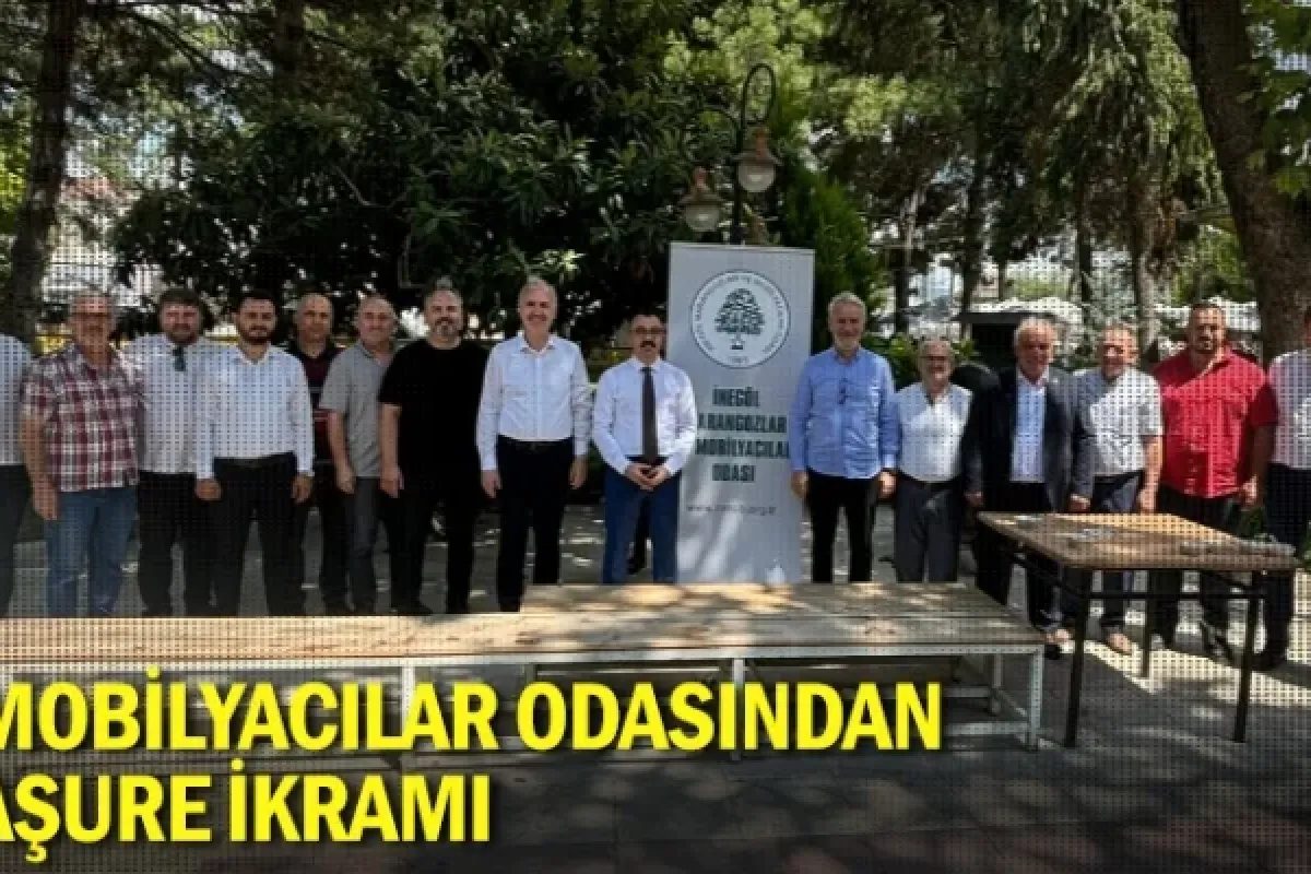 Mobilyacılar Odasından Aşure İkramı