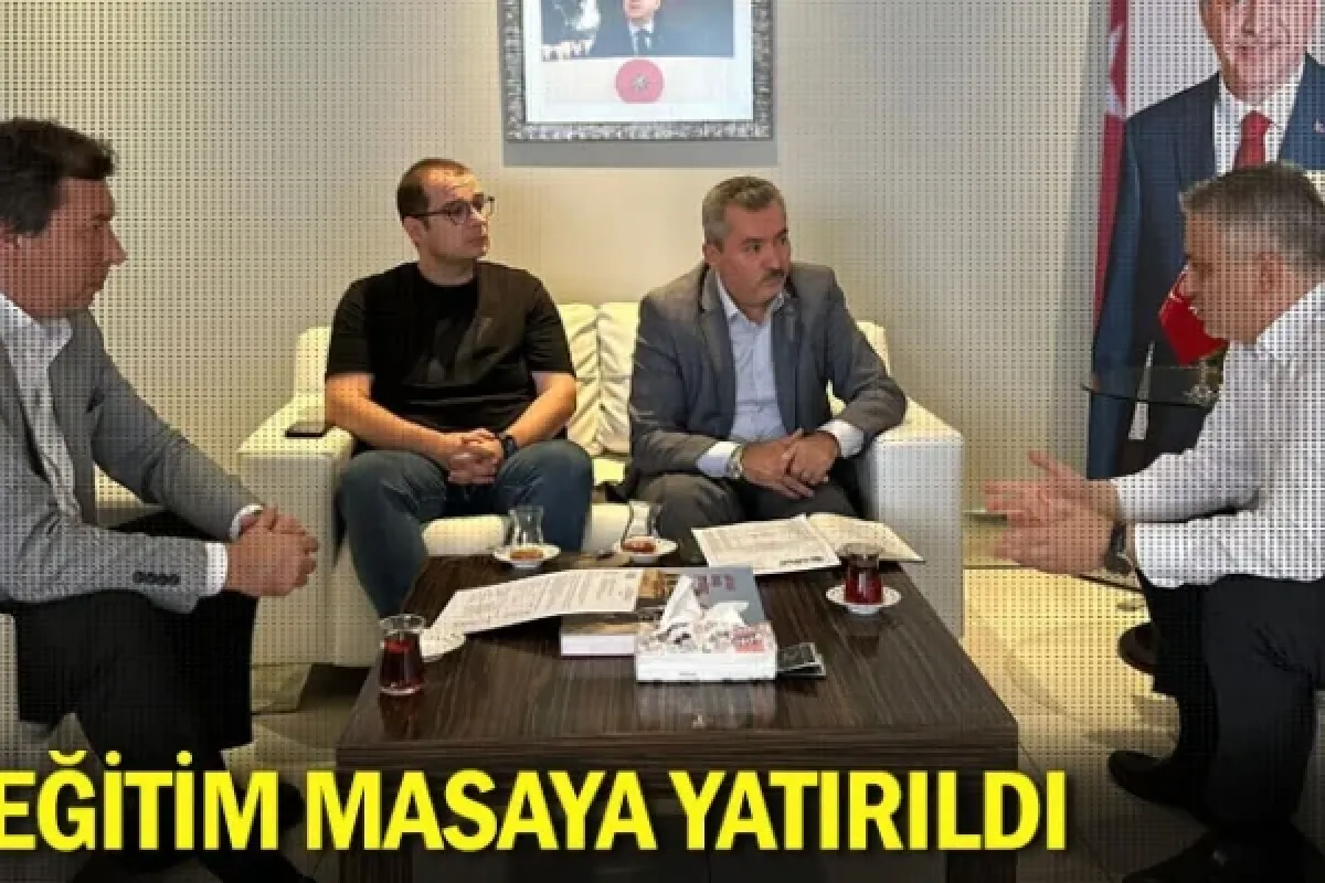 Eğitim masaya yatırıldı