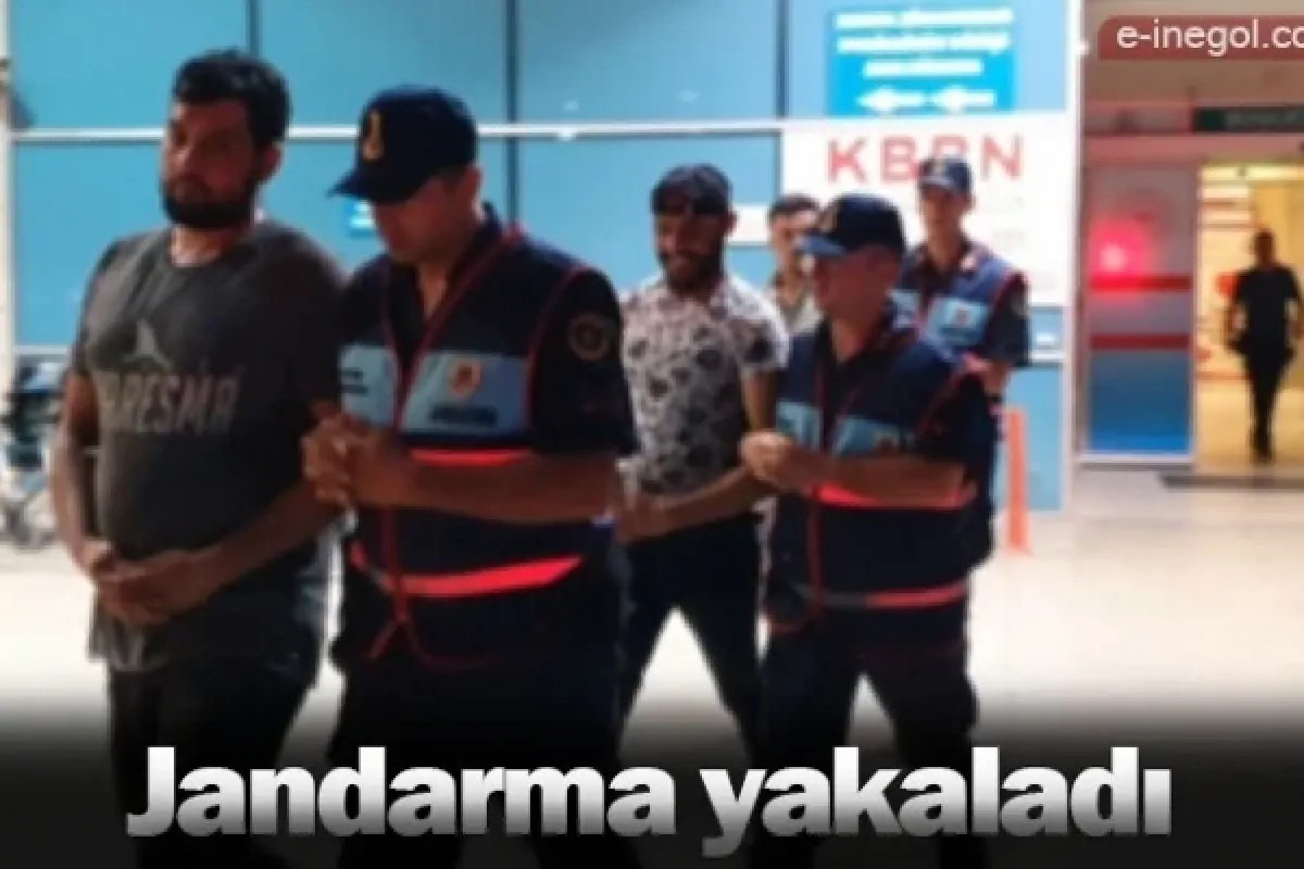 Jandarma yakaladı