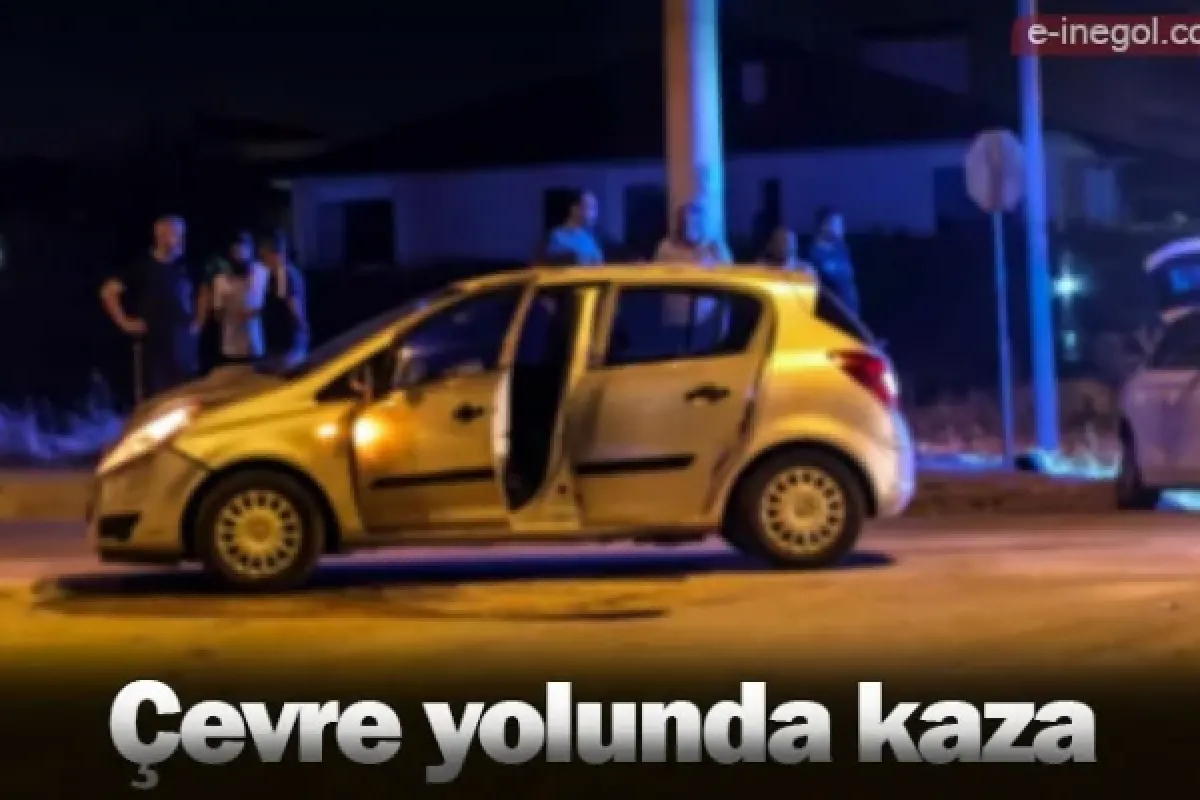 Çevre yolunda kaza