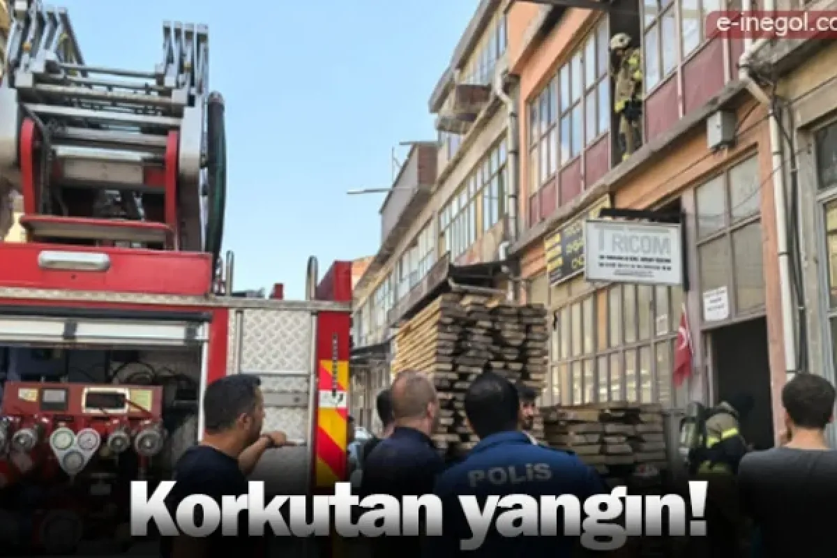 Korkutan yangın!