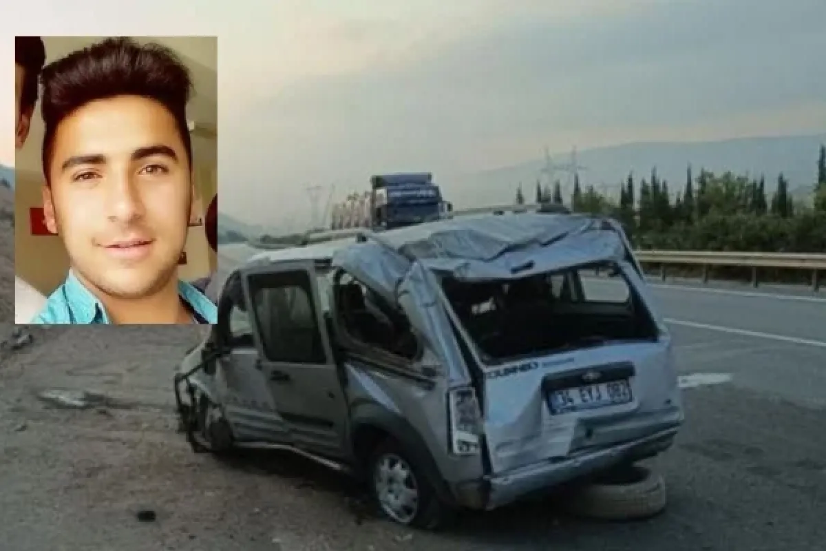 Genç mühendis trafik kazasında hayatını kaybetti