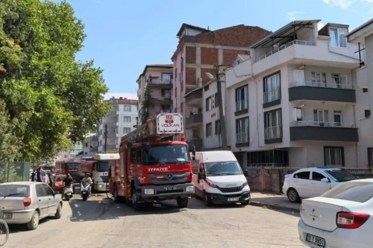 Yangın paniği!