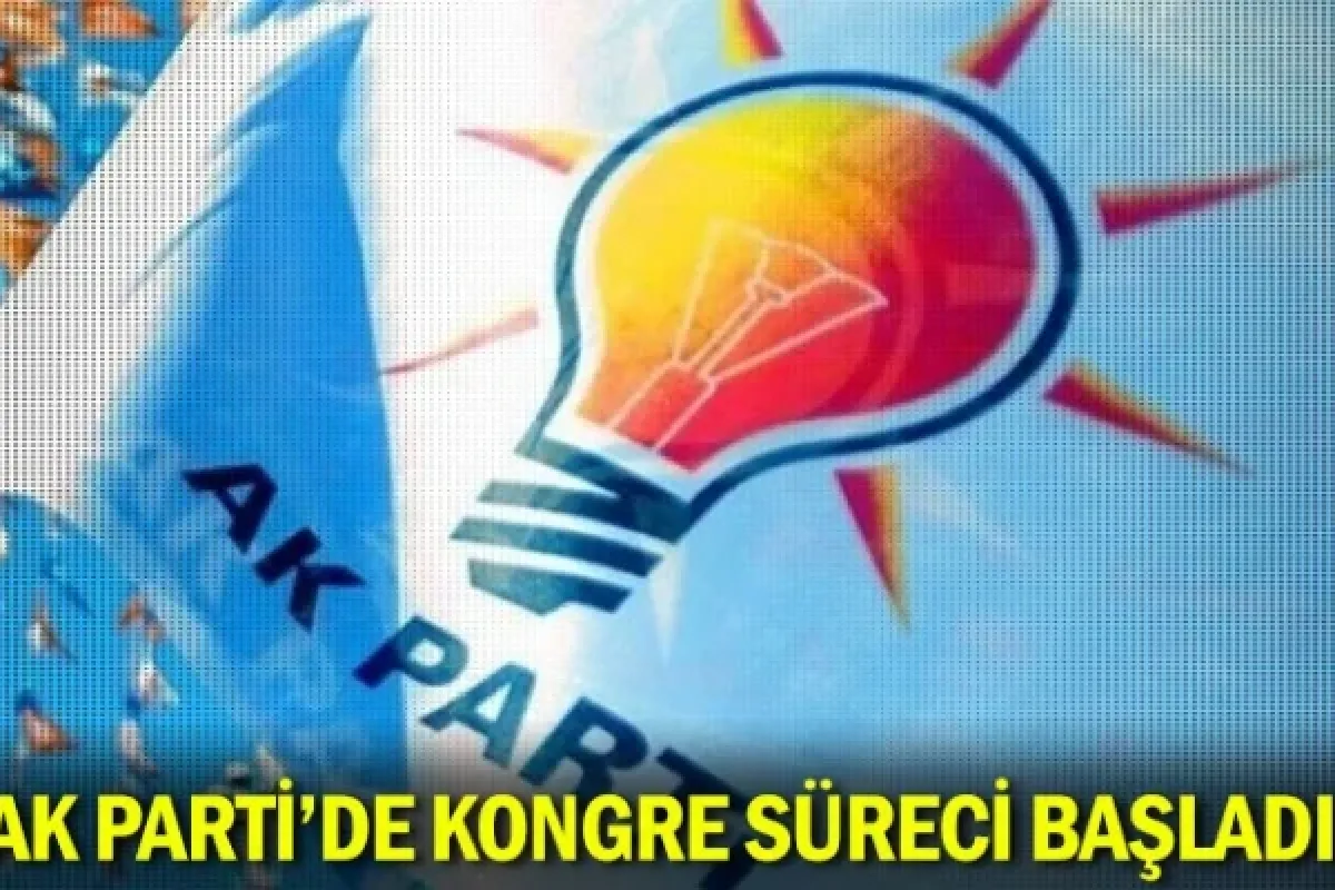 AK Parti'de kongre süreci başladı