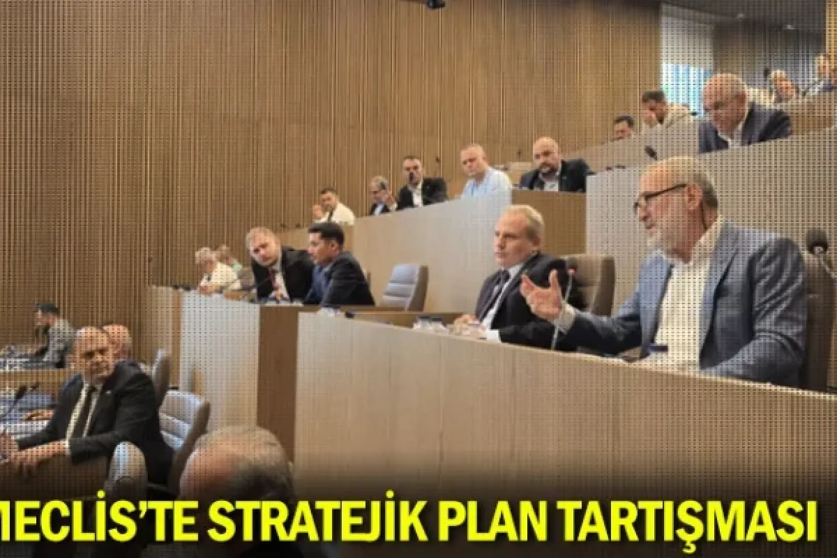 Meclis'te stratejik plan tartışması
