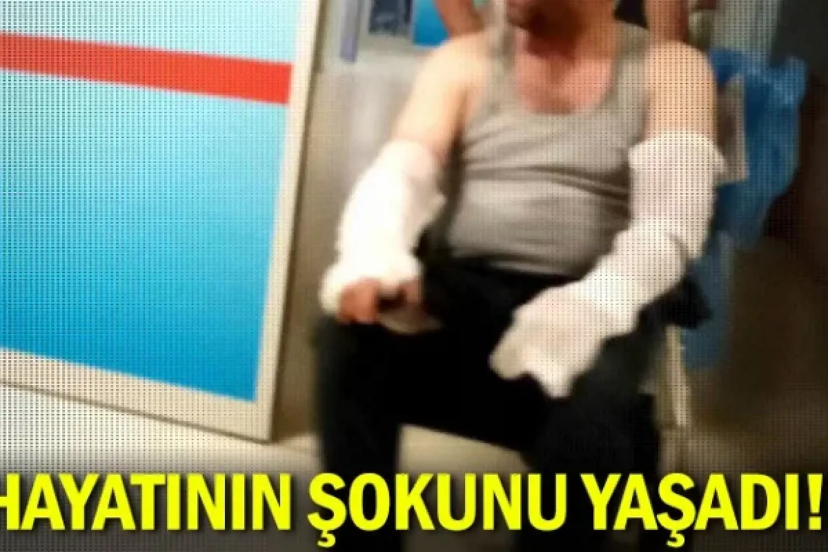 Hayatının şokunu yaşadı!