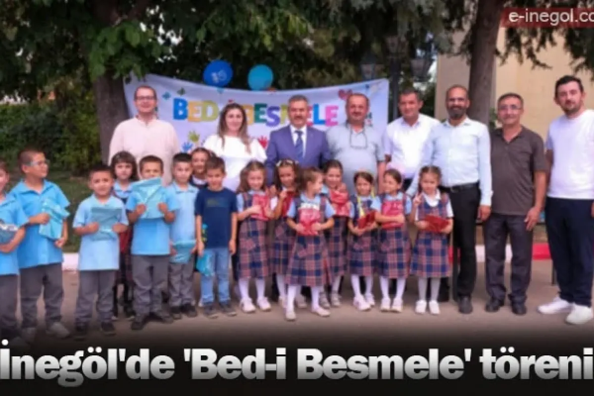 İnegöl'de 'Bed-i Besmele' töreni