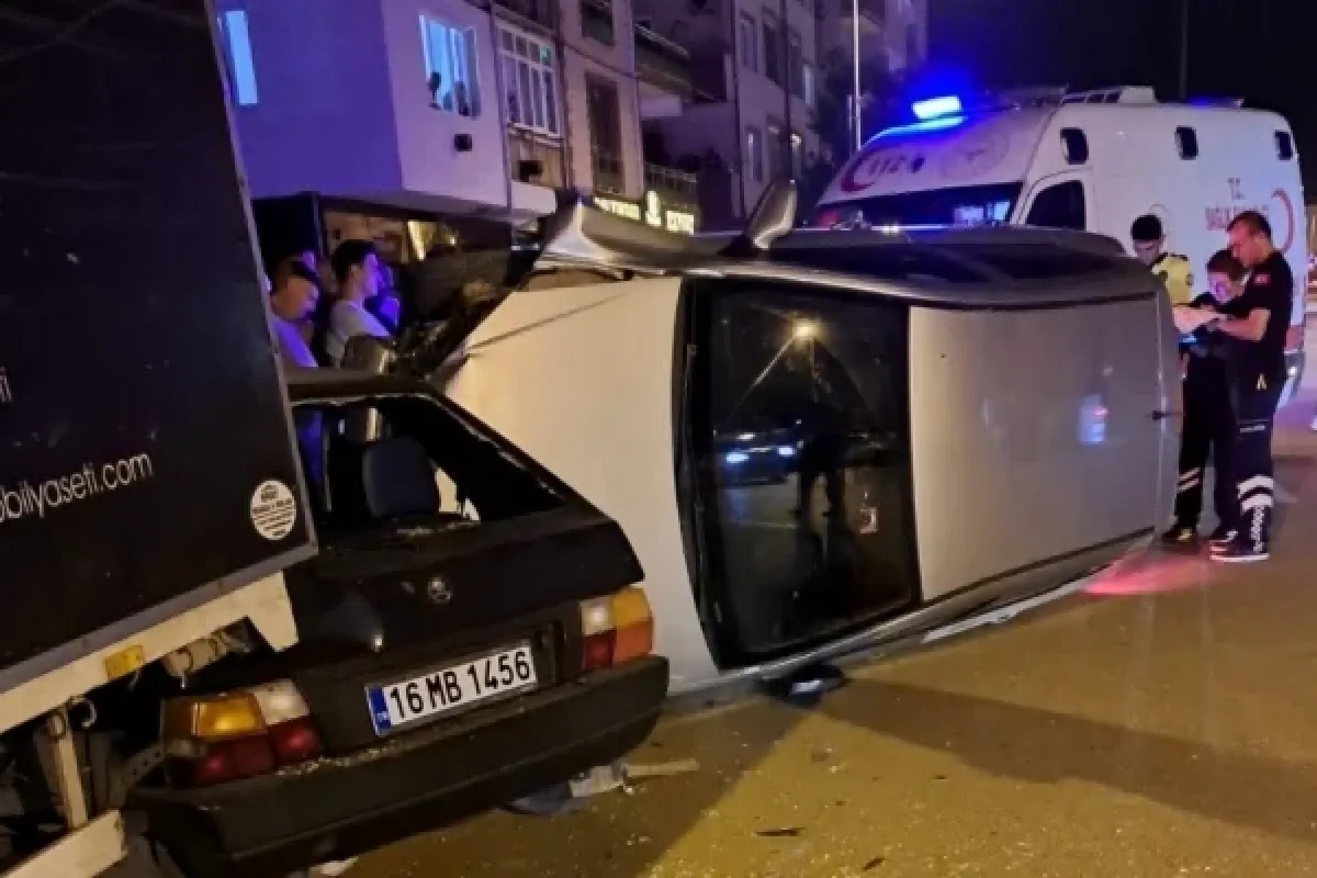 Ertuğrulgazi Caddesinde Kaza